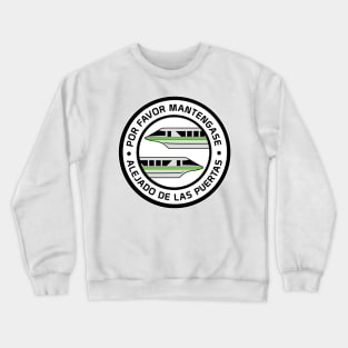 MonorailPorFavorGreen Crewneck Sweatshirt